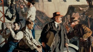 ‘Night’s Candles are burnt out’ by Sean Keating