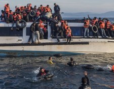 Syrian and Iraq refugees in Mediterranean