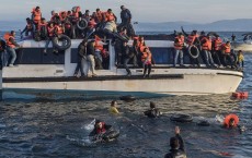 Syrian and Iraq refugees in Mediterranean