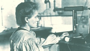 Photograph of Marie Curie. From ACJC-Curie and Joliot-Curie fund, with permission.