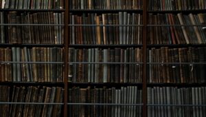 Photograph of old titles