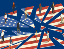 Cover of American Factions: How the U.S. Constitution Can End Extreme Partisanship by James L. Huffman